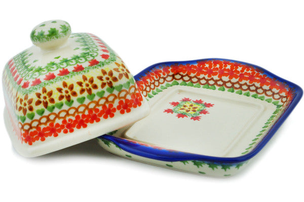 Polish pottery 2024 butter dish