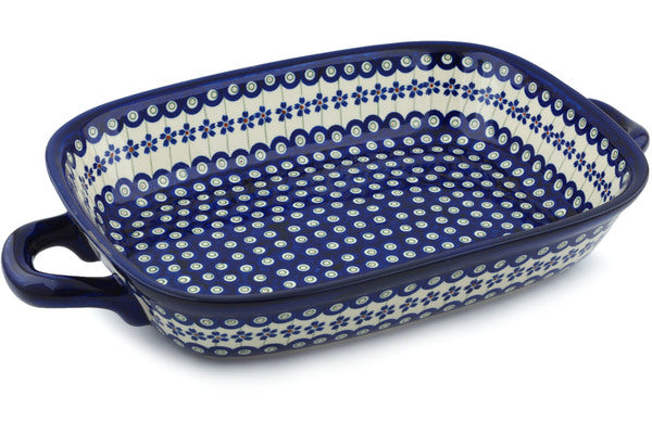 Polish pottery outlet casserole dish