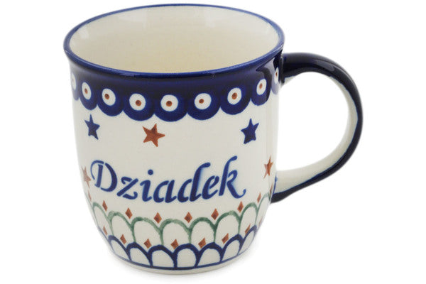 Polish Pottery 10 oz Mug Light Hearted – CeramikaArtystyczna