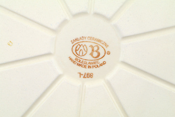 Polish Pottery 14 Muffin Pan Mosquito